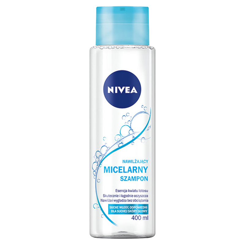 nivea micelarny szampon z kwiatem lotosu