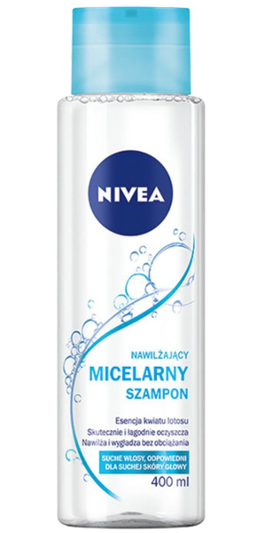 nivea micelarny szampon z kwiatem lotosu