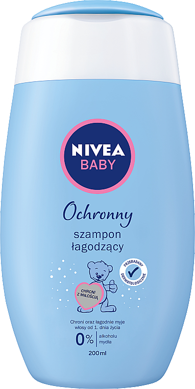 nivea ochronny szampon łagodzący keratynowe prostowanie