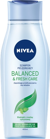 nivea szampon do włosów przetłuszczających się