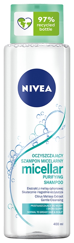 nivea szampon micelarny włosów przetłuszczających się