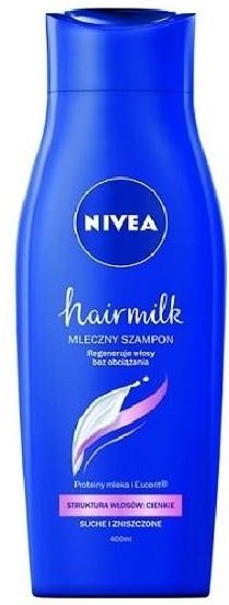 nivea szampon mleczny do włosów cienkich