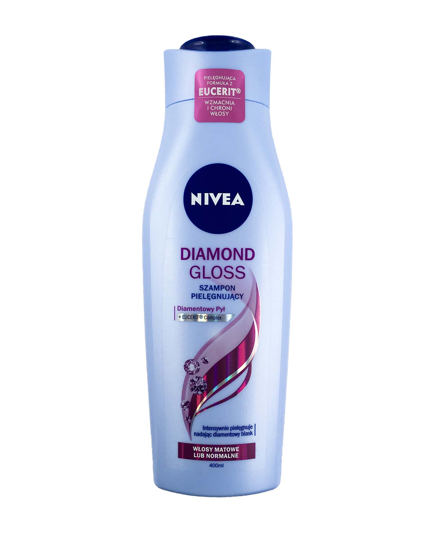 nivea szampon straighr and glos rosman