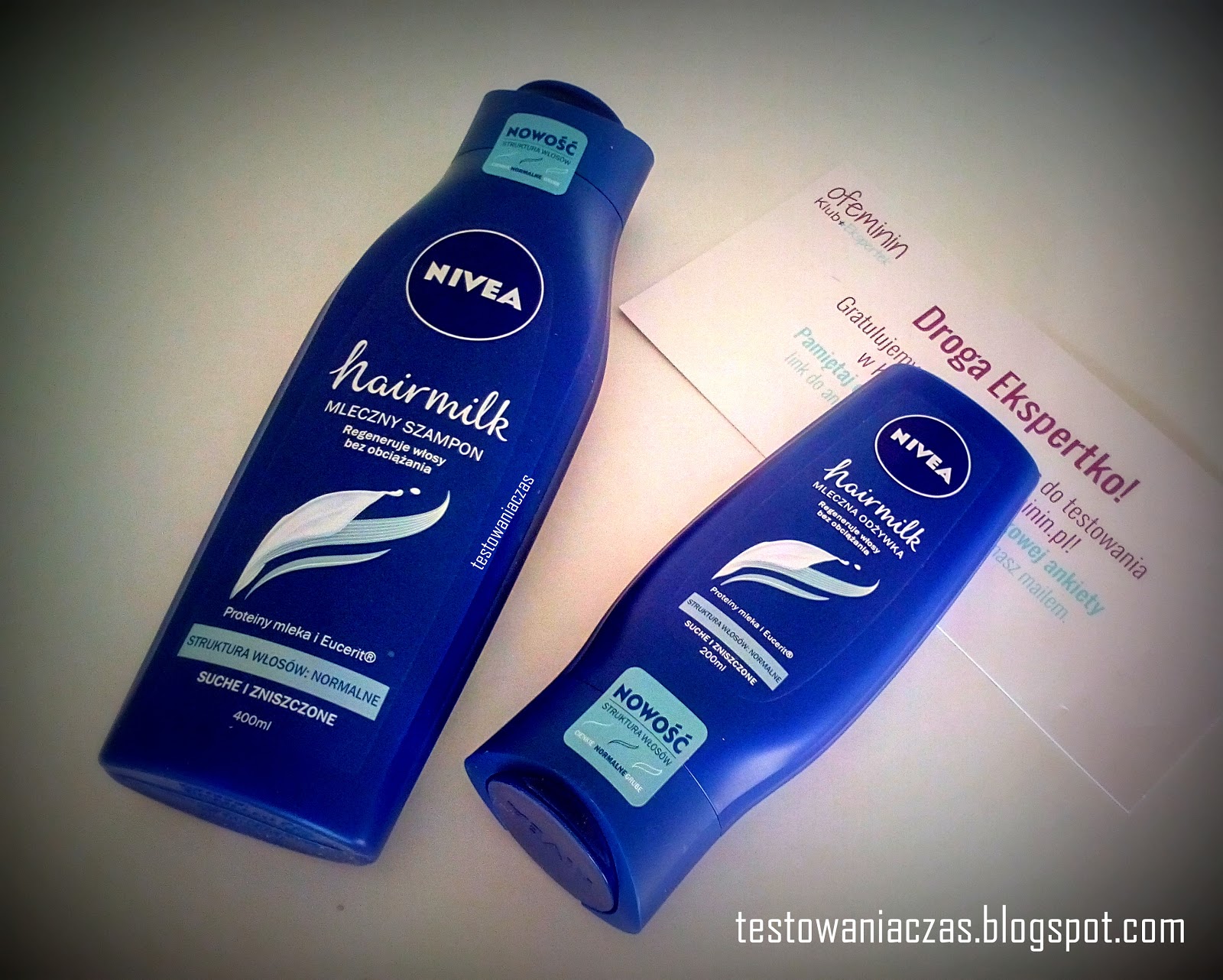 nivea szampon testowanie