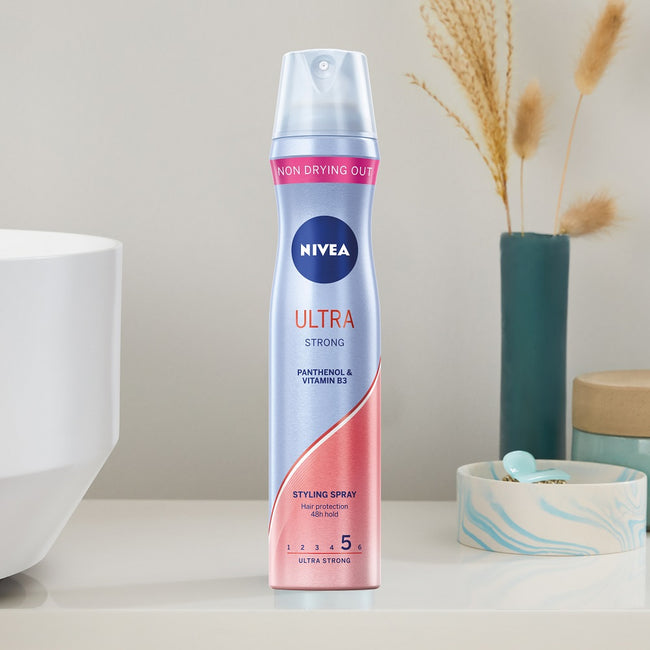 nivea ultra strong lakier do włosów