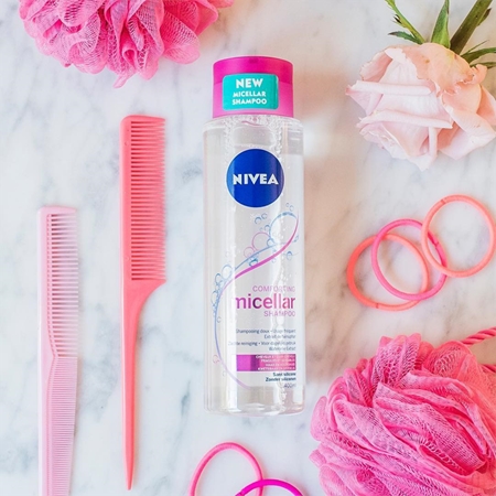 nivea wzmacniający micelarny szampon