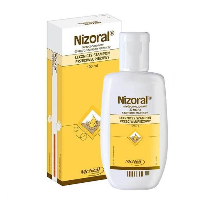 nizoral 20mg g szampon przeciwłupieżowy 100ml