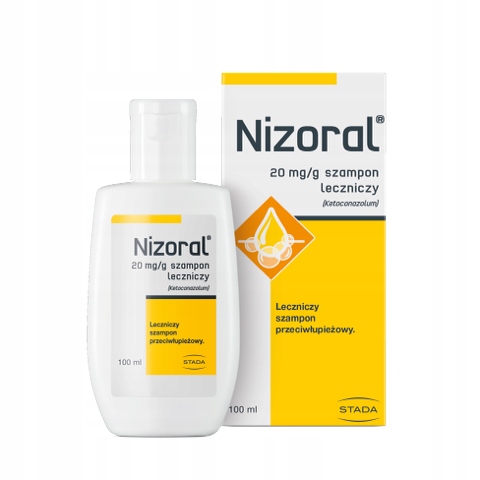 nizoral leczniczy szampon przeciwłupieżowy 100 ml