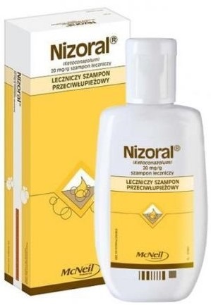 nizoral leczniczy szampon przeciwłupieżowy 120 ml