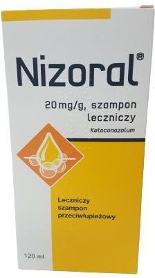 nizoral szampon przeciwłupieżowy 120ml