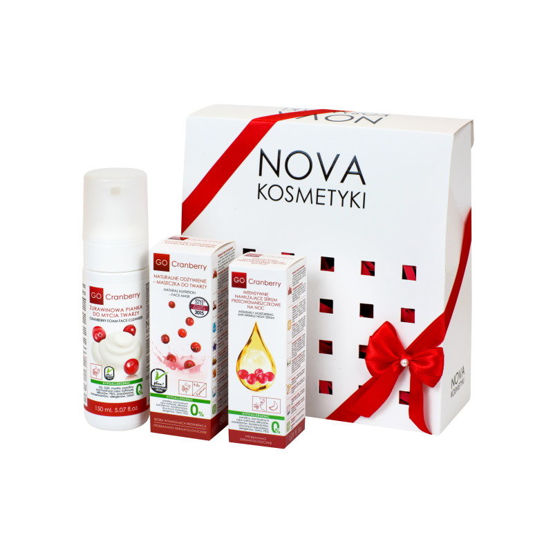 nova kosmetyki gocranberry żurawinowa pianka do mycia twarzy 150ml