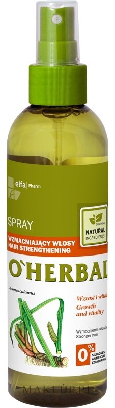 o herbal szampon wzmacniający włosy z ekstraktem z korzenia tataraku