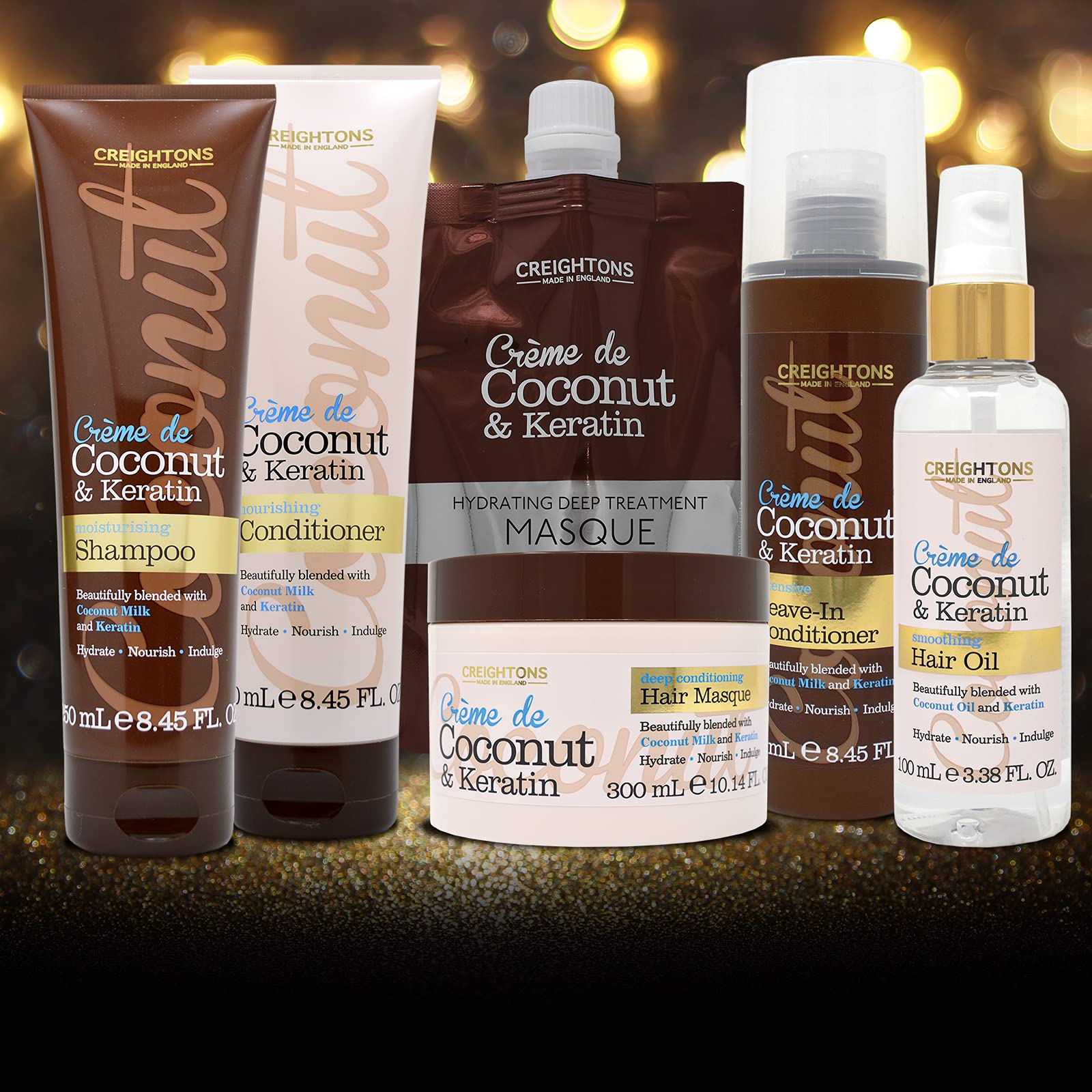 odżywka do włosów creightons coconut & keratin