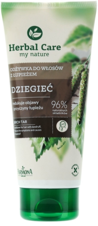 odżywka do włosów dziegieć herbal care