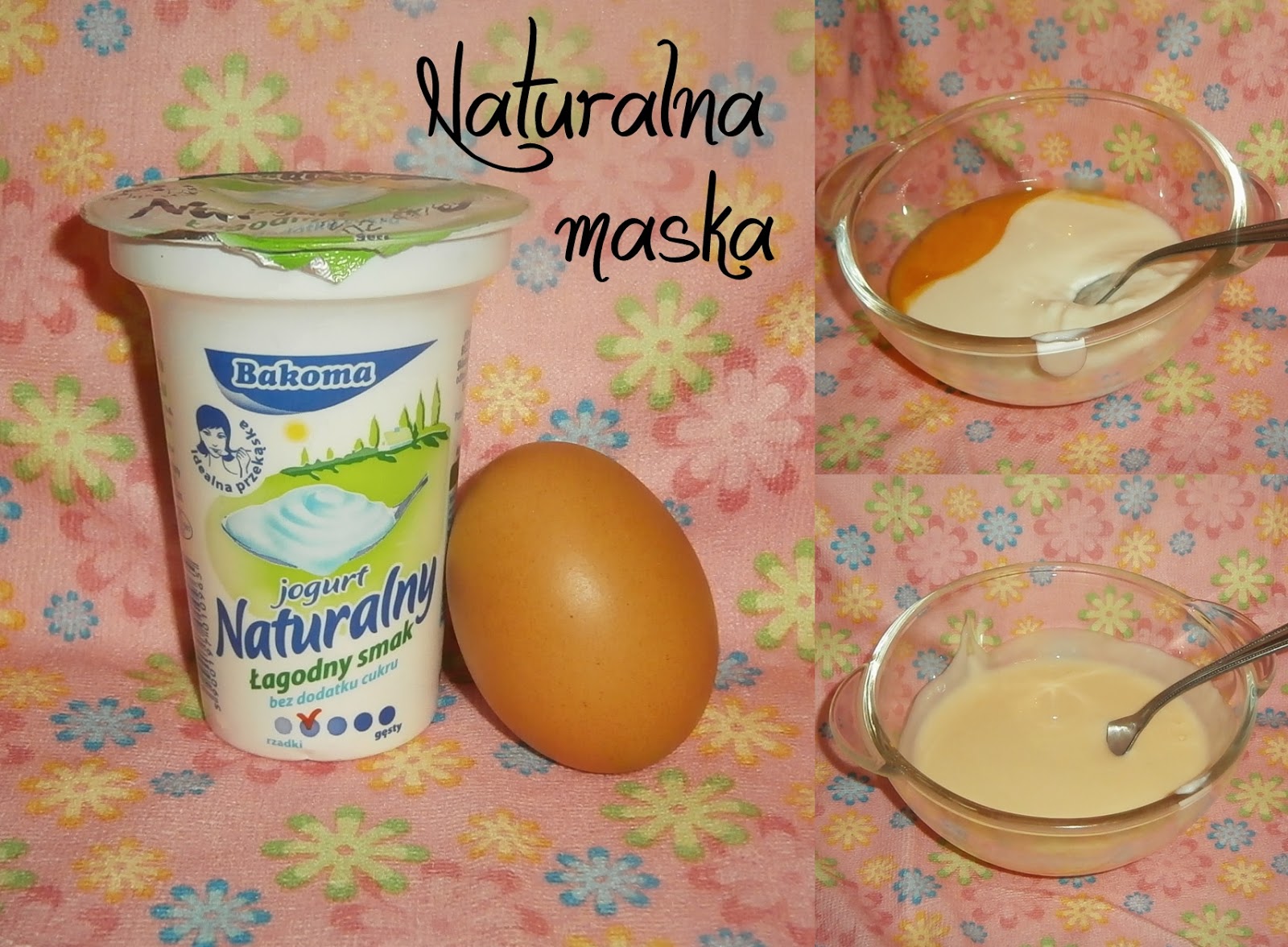 odżywka do włosów jogurt naturalny