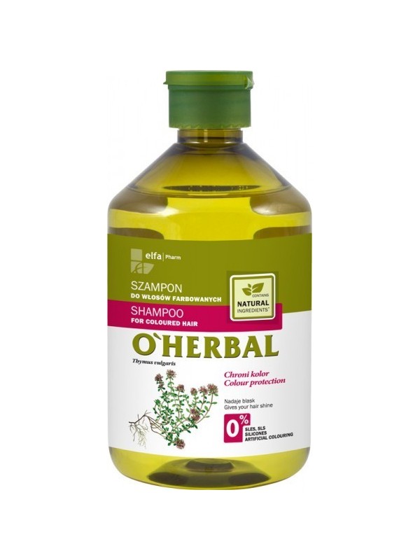 oherbal szampon coloured