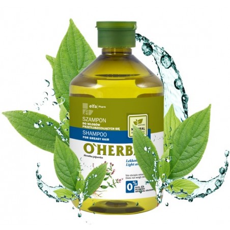 oherbal szampon mięta