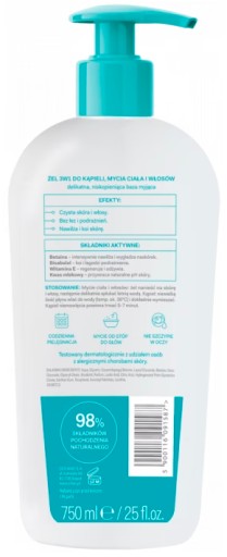 oillan baby 3w1 żel szampon do kąpieli 200ml