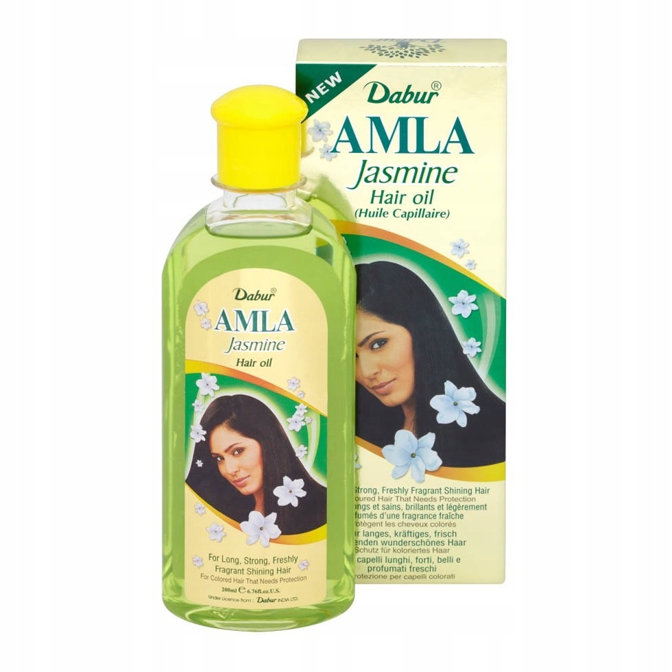 olejek amla jasmine do włosów jasnych 200ml dabur