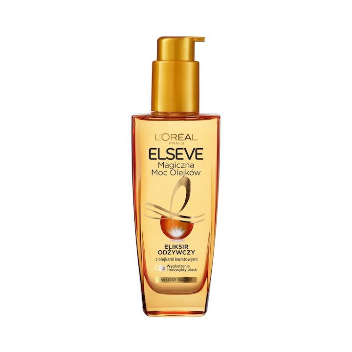 olejek do włosów elseve elixir