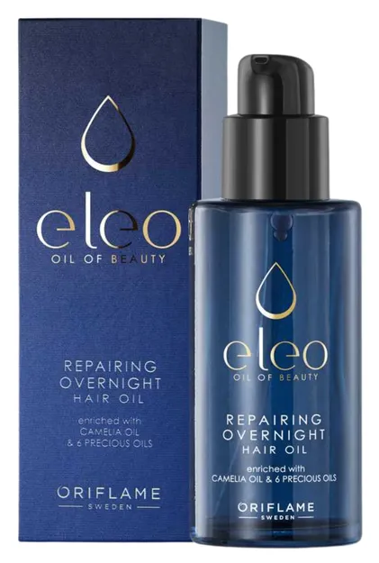 olejek do włosów na noc eleo night elixir opinie