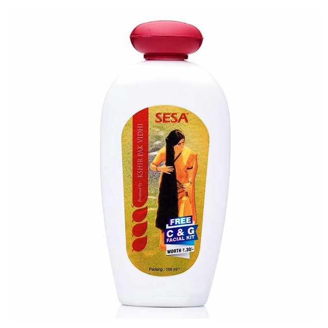 olejek do włosów sesa 180ml cena