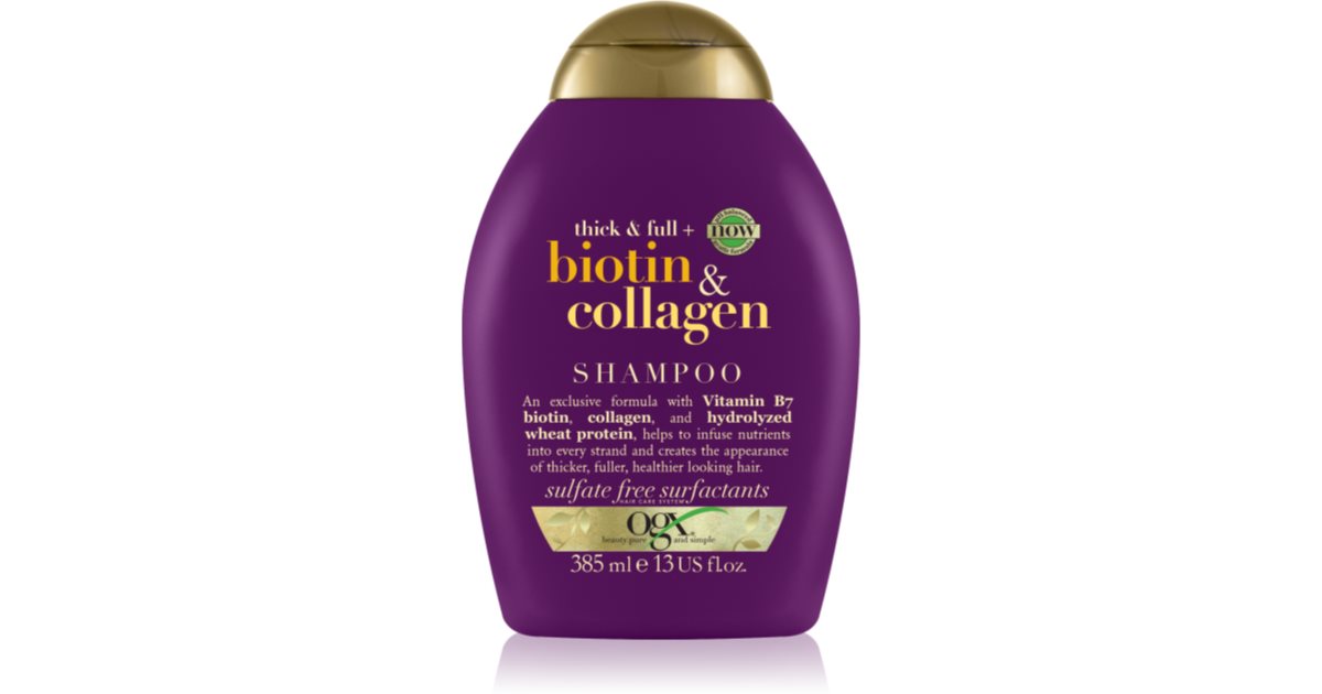 organix biotin & collagen olejek do włosów biotyna i kolagen