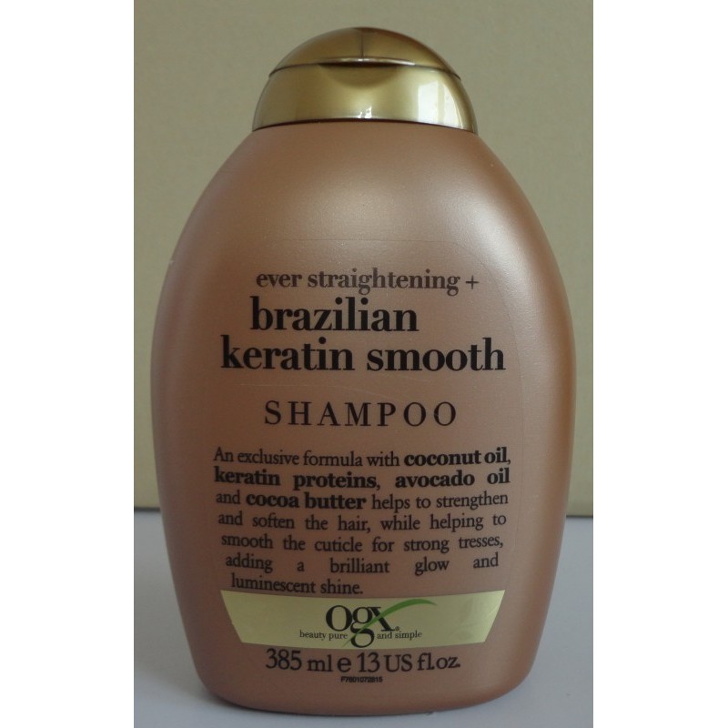 organix brazilian keratin smooth szampon wygładzający z brazylijsk