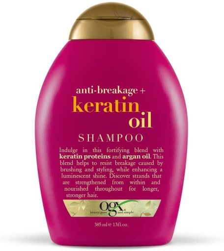 organix szampon keratin oil opinie