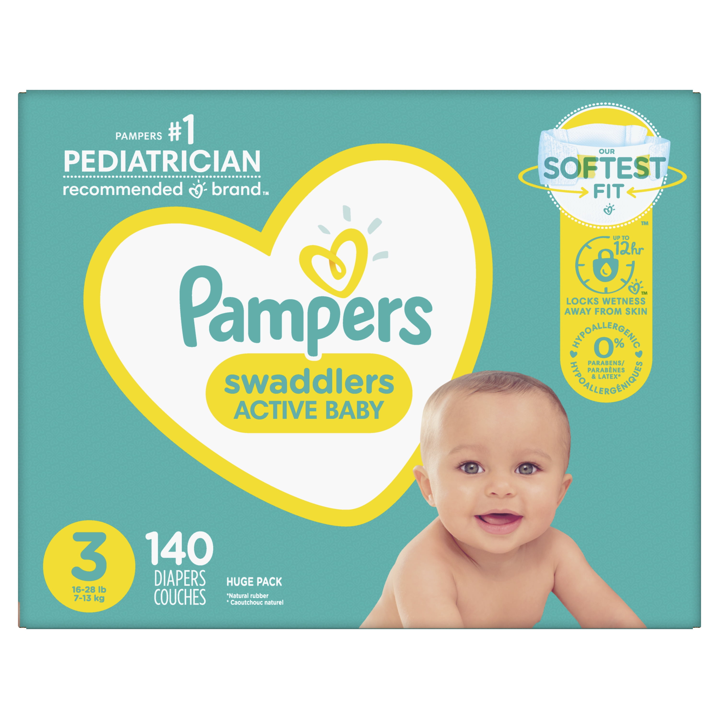 pamper 3 active baby