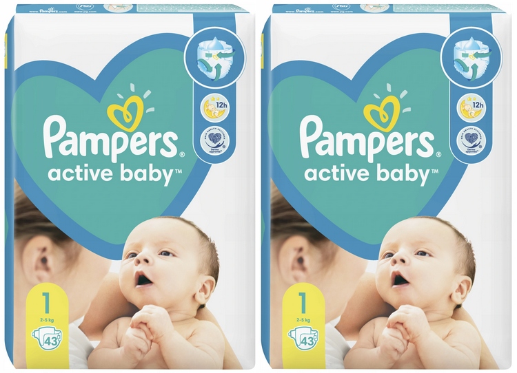 pampers 1 86 szt