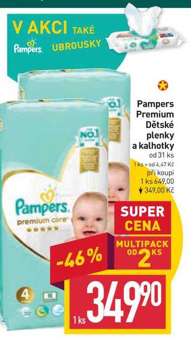 pampers 1 rok kaufland