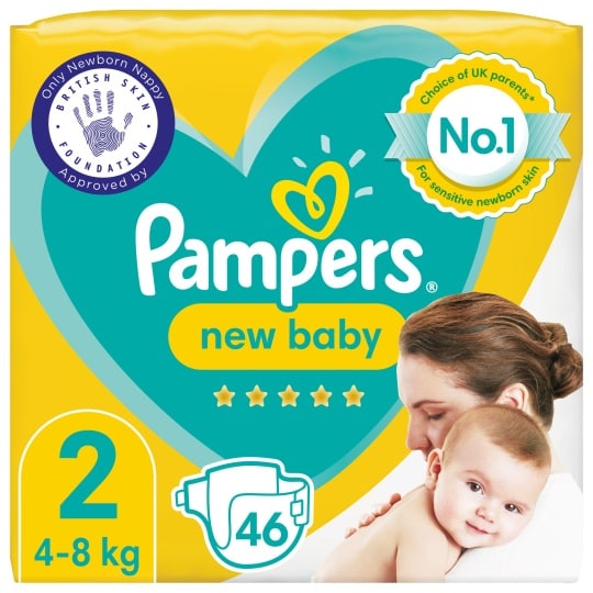 pampers 100 sztuk tesco