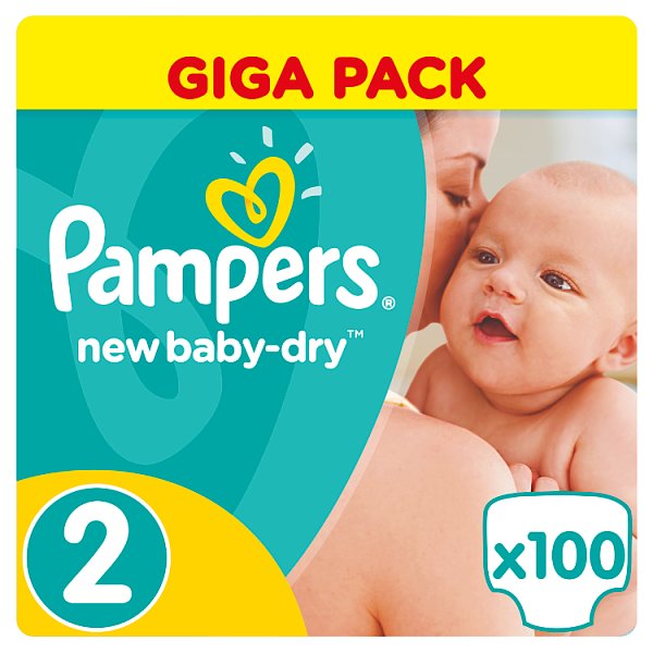 pampers 100 sztuk