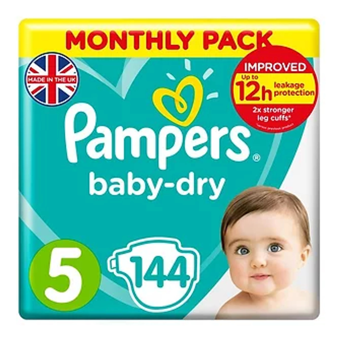 pampers 144 pack