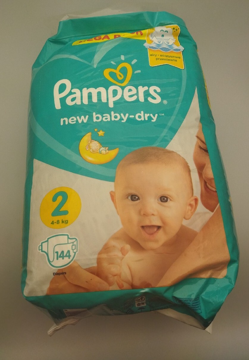 pampers 2 144 sztuki cena