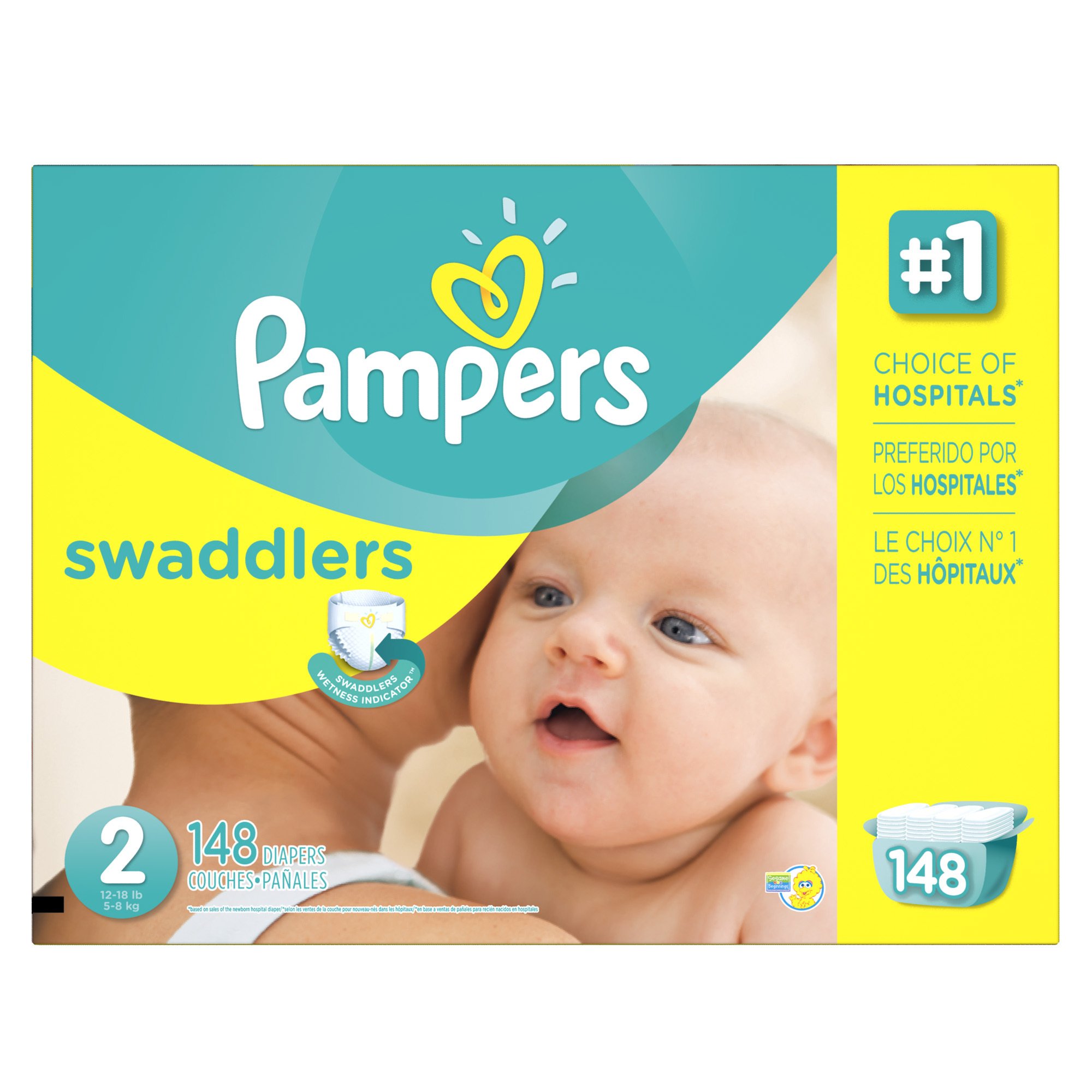 pampers 2 karton