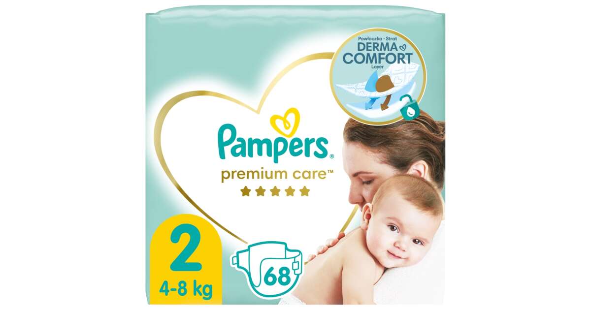 pampers 2 premium care 68