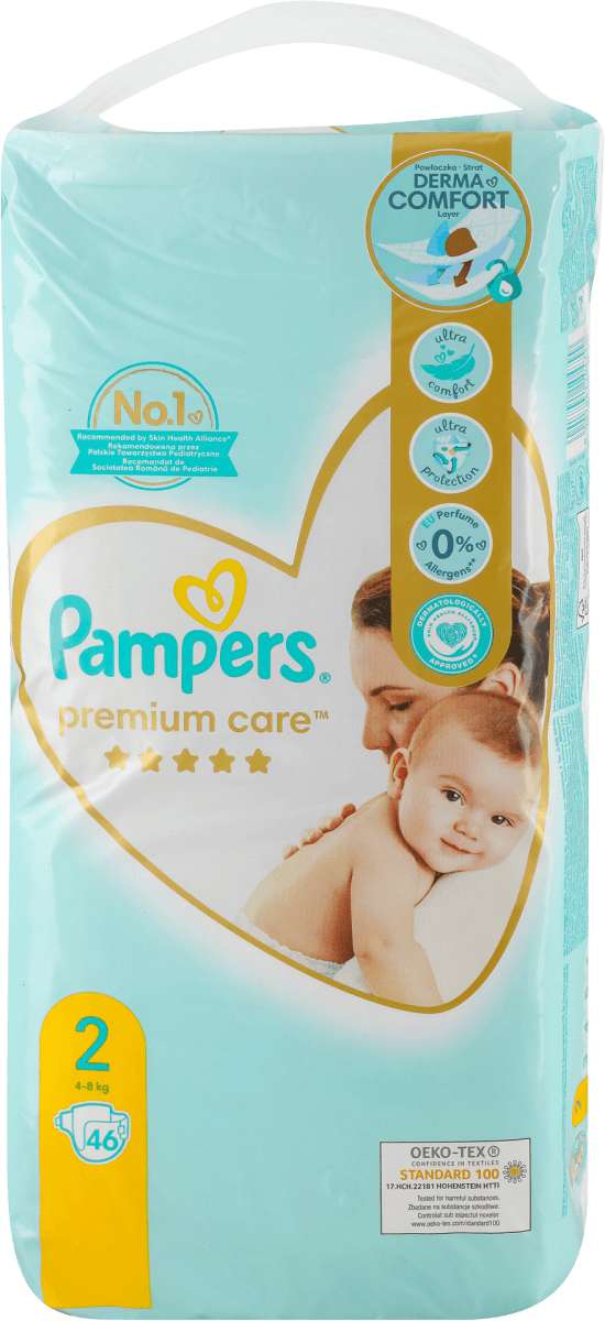 pampers 2 premium cena