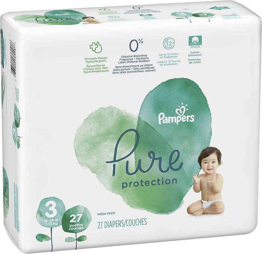 pampers 2 pure protection