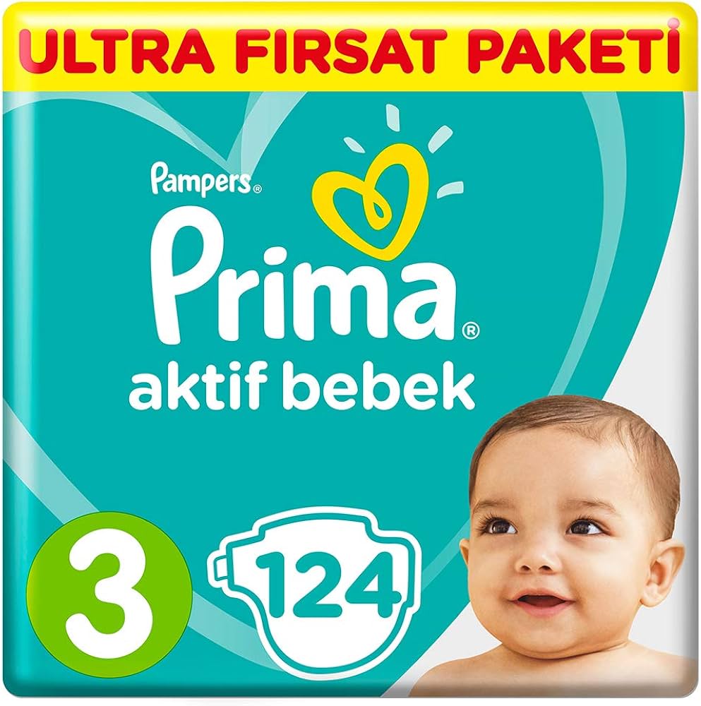 pampers 3 124 szt