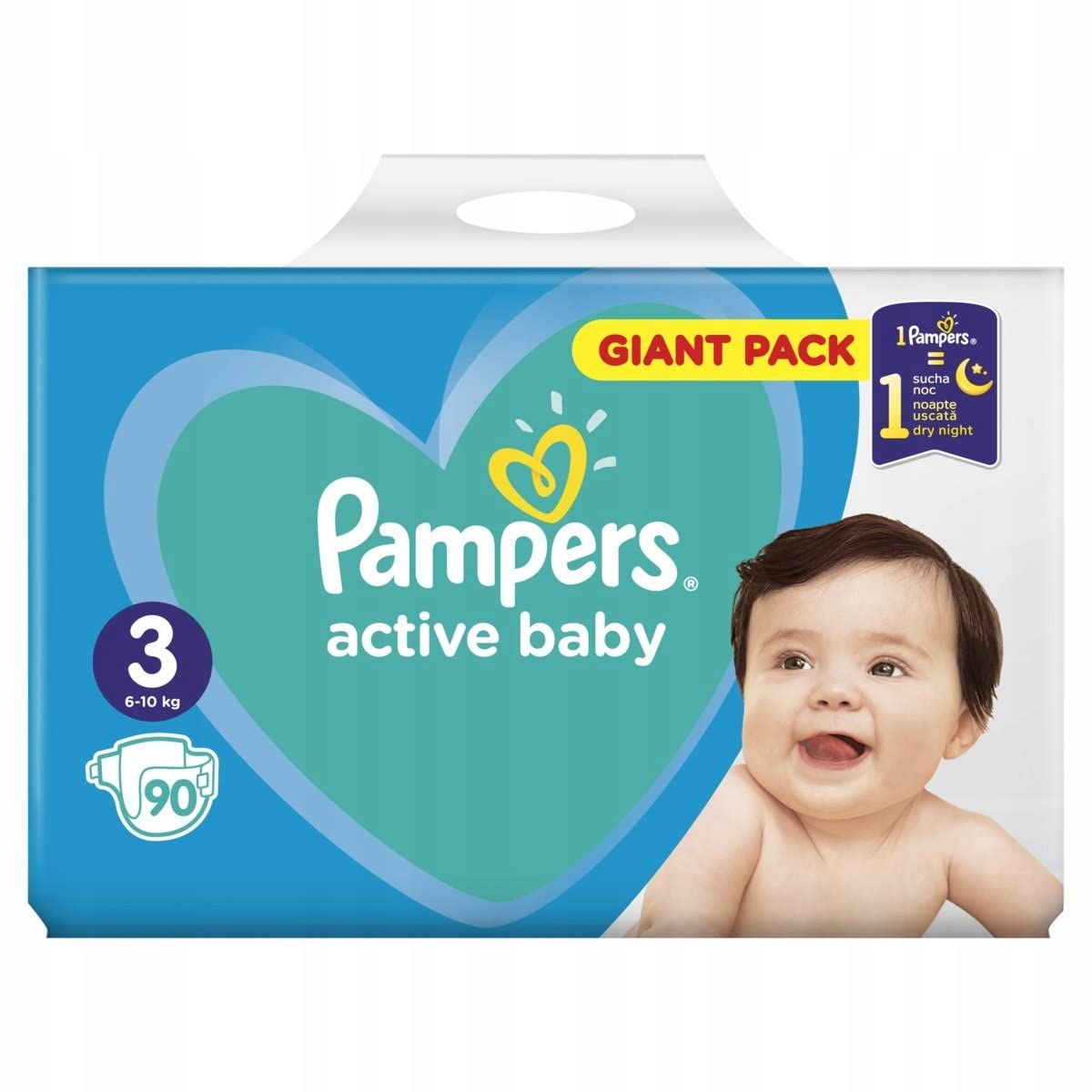 pampers 3 90 sztuk baby dry