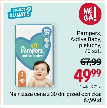 pampers 3 cena rossmann