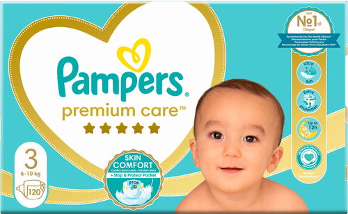 pampers 3 premium care 120