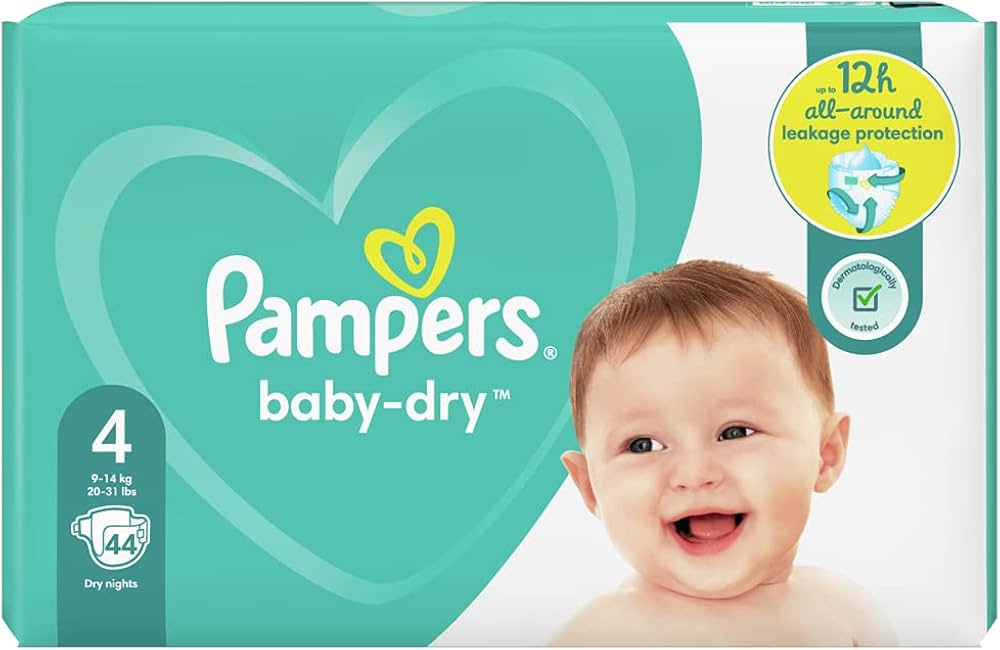 pampers 4+ 12h