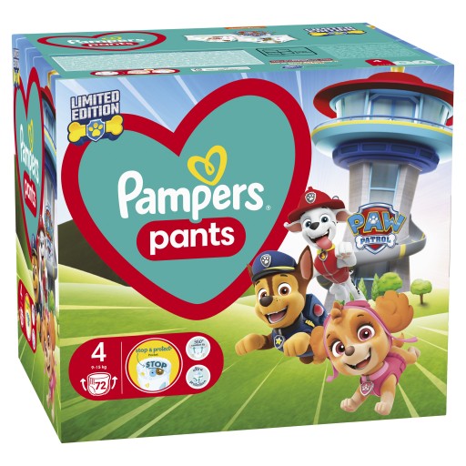 pampers 4 72 szt cena