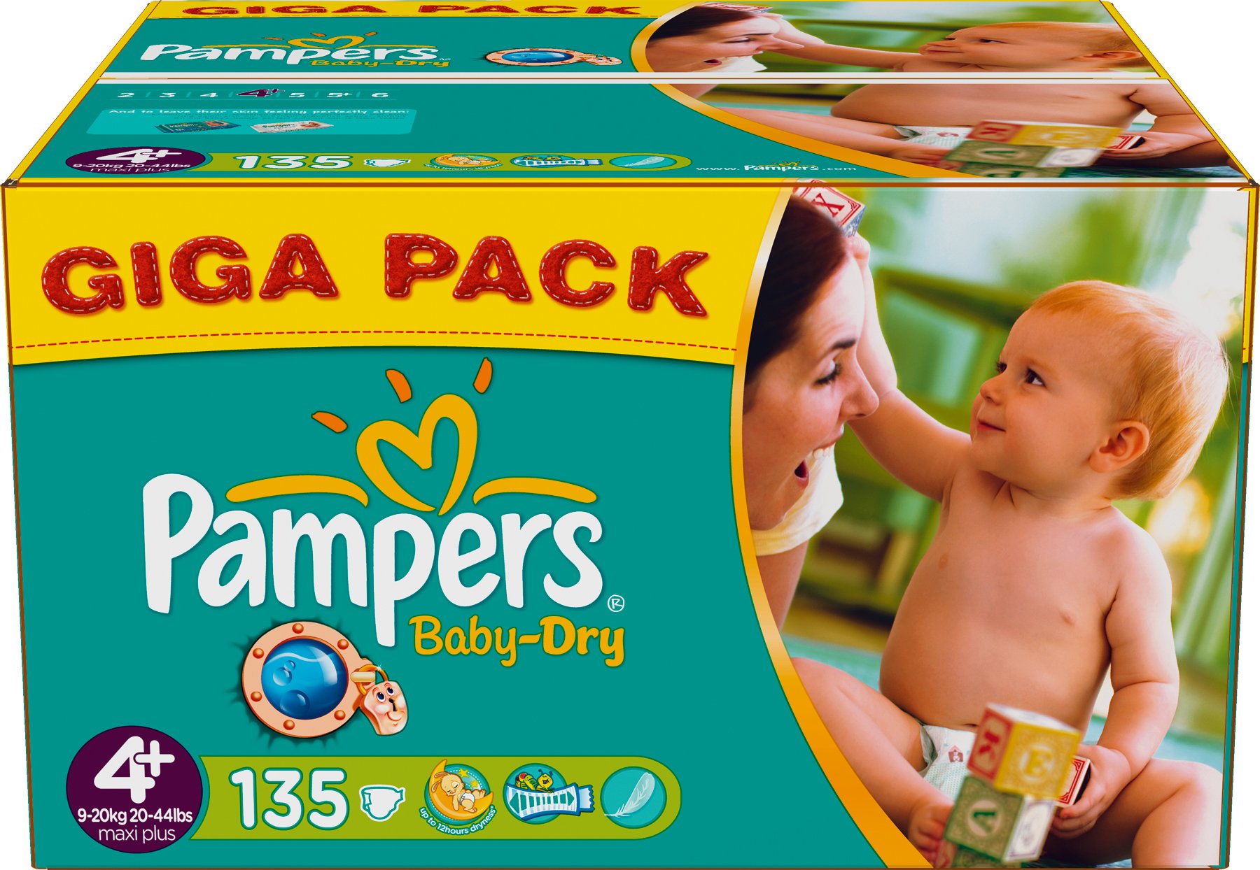 pampers 4 maxi plus gigapack