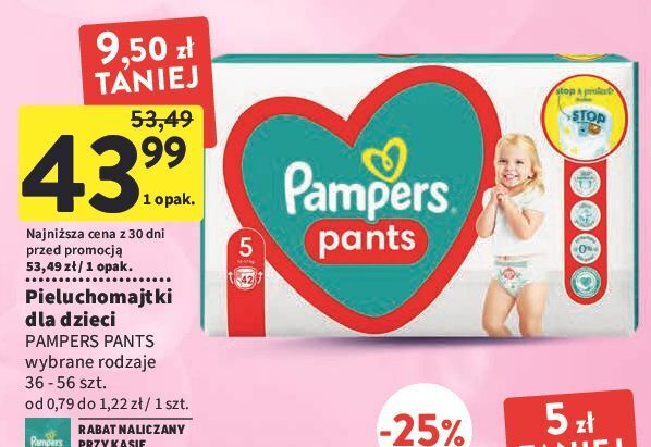 pampers 5 pants promocja