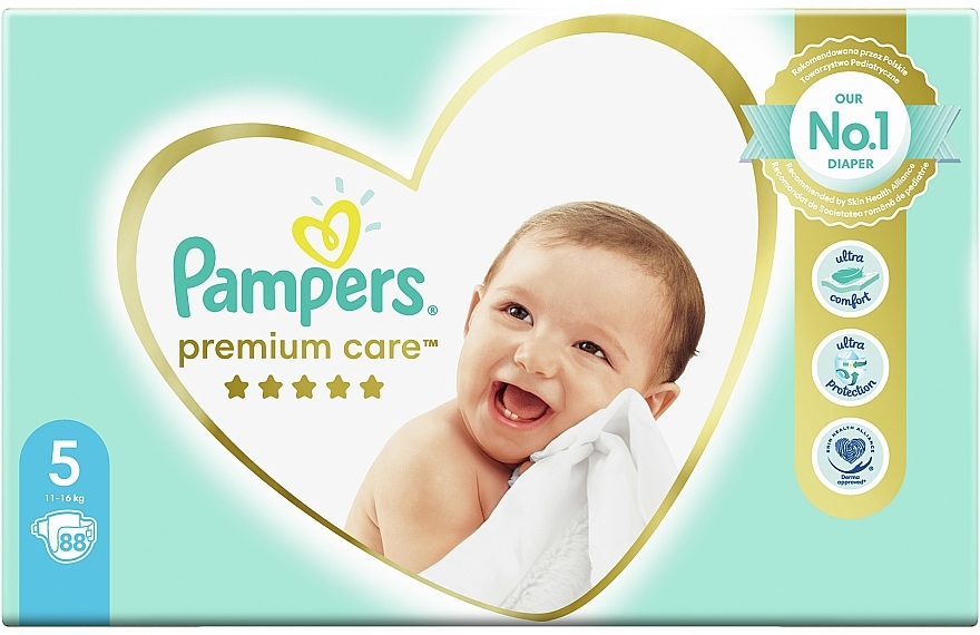 pampers 5 premium care