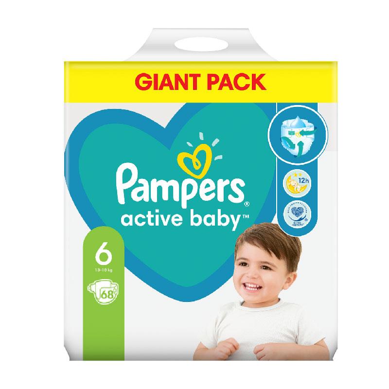 pampers 6 68 kod kreskowy